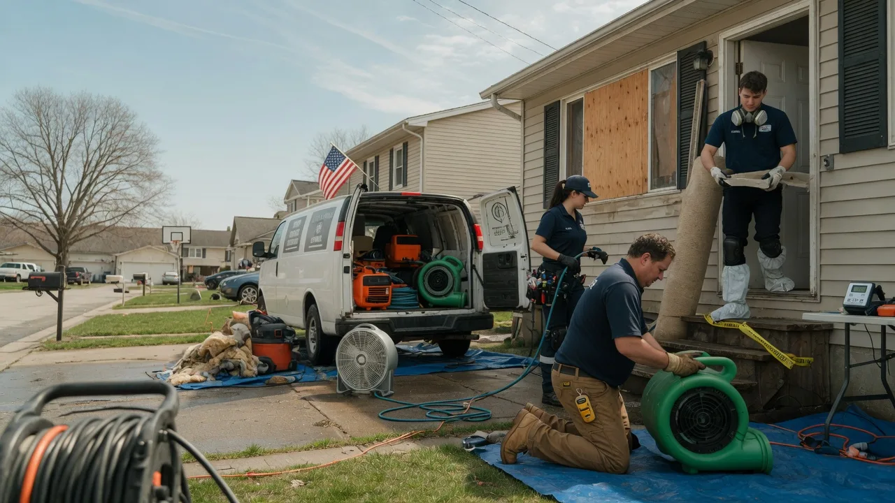 Water Damage Restoration in Leonard, ND near me